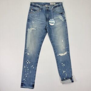 Adriano Goldschmied Tellis‎ Slim Fit Jeans 23 Years Ghost Ranch 33x33 NEW